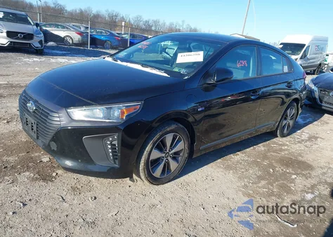 2019 Hyundai Ioniq Plug-In Hybrid из США, поврежденный, VIN KMHC65LD9KU182831